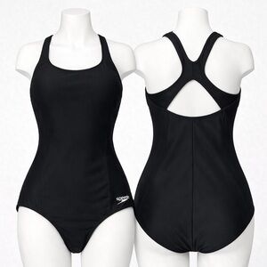 Speedo PowerFLEX One-Piece Swimsuit | Women’s Size 8 | Black‎